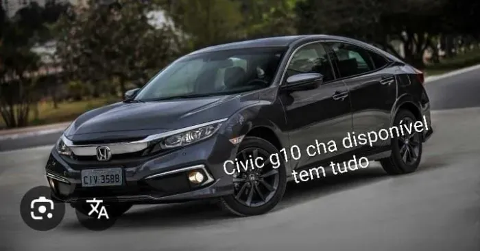 Sucata Honda Civic G10 2022 para retirada de peças 