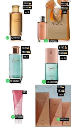 Biografia - Perfumes, Desodorantes e Hidratante