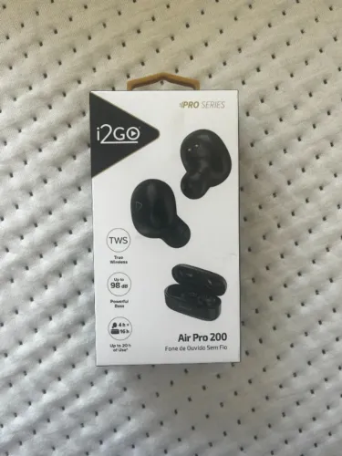 Fone I2go sem fio 20 horas de bateria NOVO