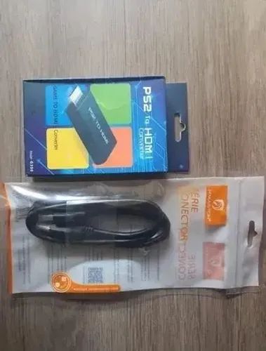 Conversor PS2 para HDMI - Novo com cabo