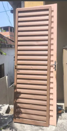 Folha de porta de aço galvanizado