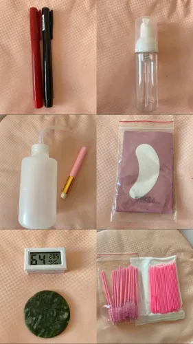 Kit extensão de cílios 