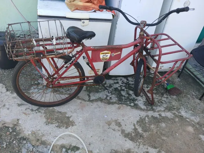 Bicicleta pra venda de salgados