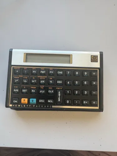 Calculadora HP 12C gold