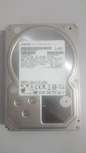 HD 2 TB Hitachi Sata 7.200 RPM 100%OK