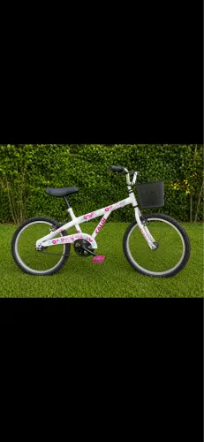 Bicicleta Infantil Caloi Ceci Aro 20 com Cesta - Ótimo Estado