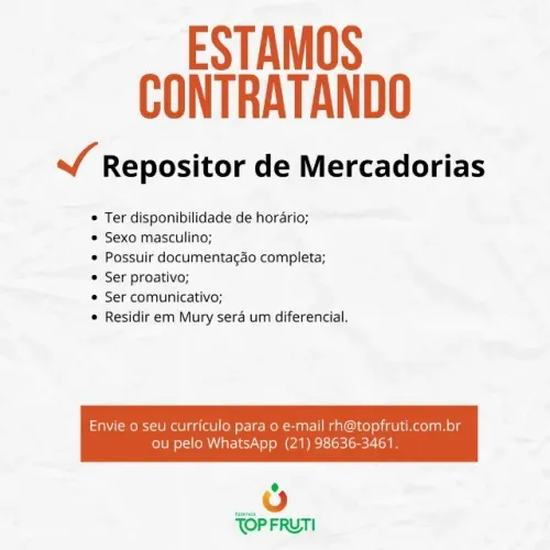 Repositor de mercadorias 