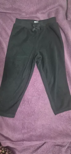 Calça Carter's Fleece TAM 24M preta