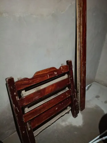 Cama Solteiro de madeira pura