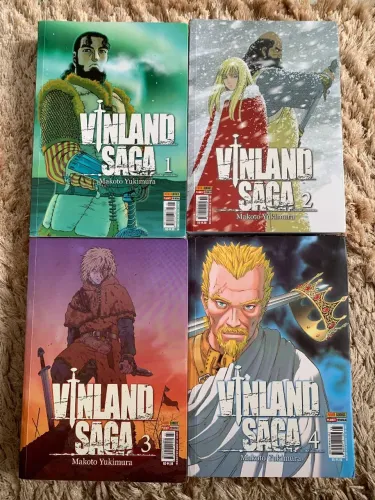 Kit Vinland Saga Deluxe - Vol. 1 ao 4