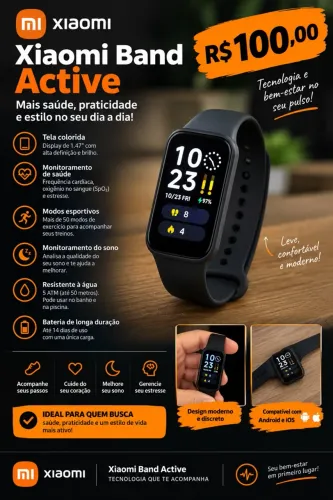 Xaomi band Active