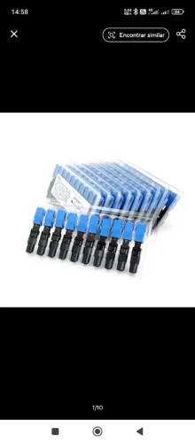 Conector Fibra Óptica FTTH FC UPC monomodo 