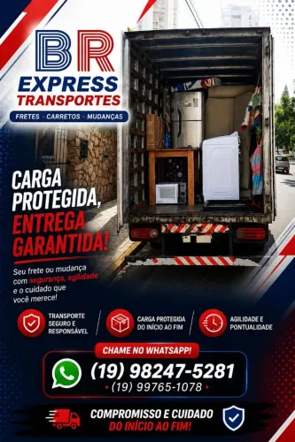 Frete, Carreto e Mudanças - Rápido, e Seguro 