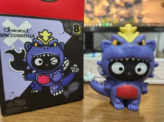McDonald's Hello Kitty Godzilla - Chococat Space Godzilla