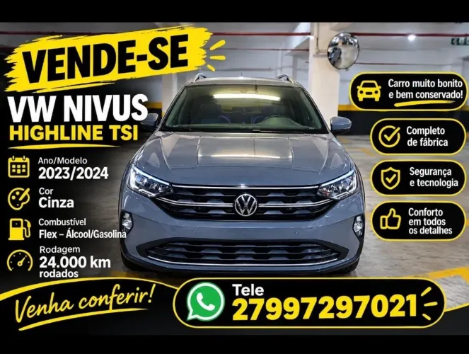 Volkswagen Nivus Highline 1.0 200 TSI Flex AUT 2024