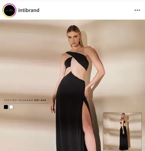 Vestido Fagnano (TAM P)  Loja Inti Brand 