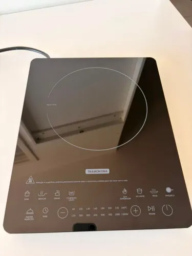 Cooktop de Indução Tramontina 1 Boca Portátil 127V - Touch