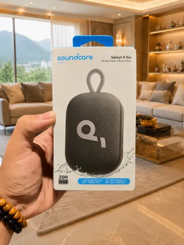 Caixa de som soundcore select 4 go preta