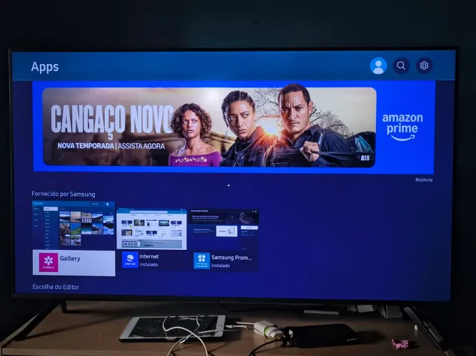 TV Samsung Crystal 50 Polegadas (Com 1 mancha)
