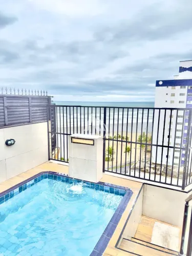 VENDA COBERTURA FRENTE AO MAR C/PISCINA 147M²