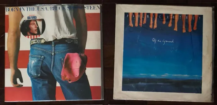 Vinil lp Paul McCartney Bruce Springsteen preços individuais na descrição