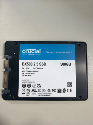 Ssd crucial 500gb 