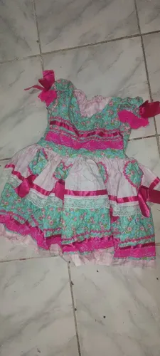 Vestido quadrinha 