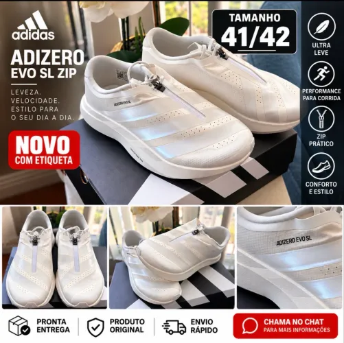 ADIDAS ADIZERO EVO SL ZIP? NOVO