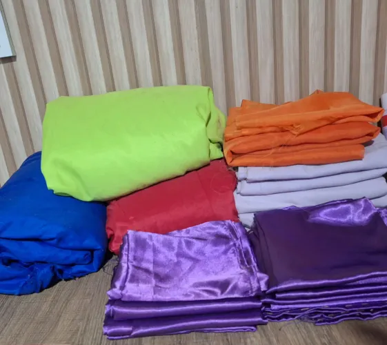 Kit de toalhas para decoração de festas 