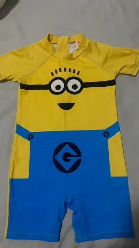 Roupa de praia dos Minions TAM 3-4 anos - Riachuelo
