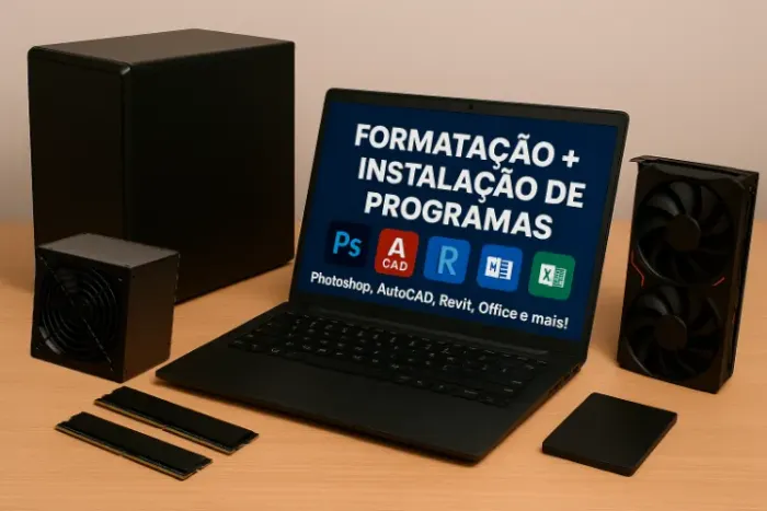 Formatação, limpeza upgrade, troca de tela de celular ETC