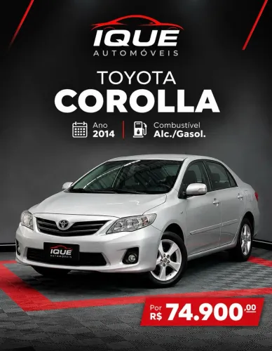 Toyota Corolla XEI 2.0 Flex 16V Aut. 2014