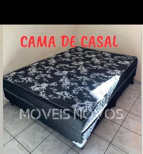 Cama Casal J8 Conjugada Espuma Selada Macia Nova (Promoção Especial)