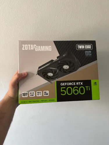 Placa de vídeo nova sem abrir