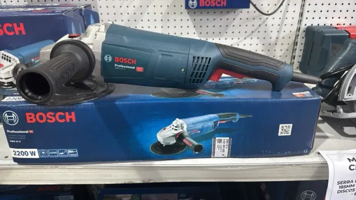LIXADEIRA ANGULAR 7" (180MM) 2200W GWS 22 U 220V - BOSCH