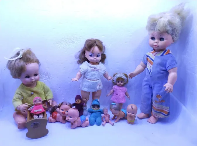 Bonecas Antigas Vários modelos Anos 70 e 80 