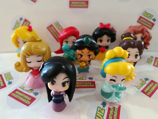Princesinhas Disney - 9 unidades