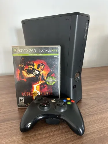 Xbox 360 Desbloqueado + Resident Evil 5 Original
