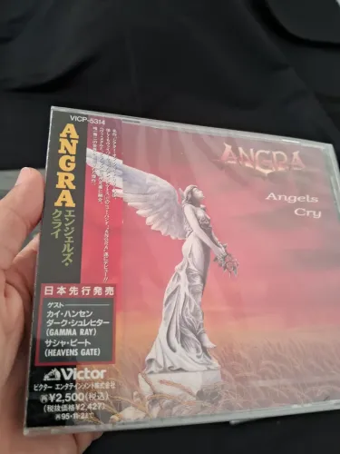 Cd japonês lacrado Angra Angels cry