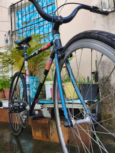 Bike Single Speed Fixa Roda Livre Night Riders Caixinha Tam 54