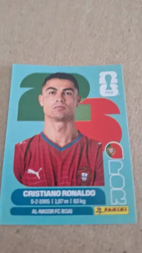 Figurinha Cristiano Ronaldo 