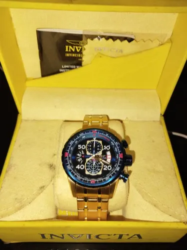 Relógio invicta aviator NOVO