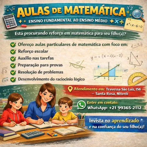 Aulas de matemática 