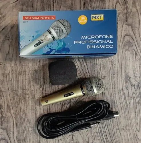 Microfone MXT Mud-515 Dinâmico Cardioide