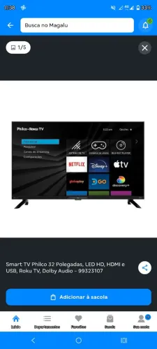 SMART TV PHILCO 32