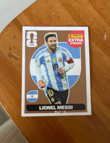 Figurinha Lionel messi bronze copa do mundo 2026 