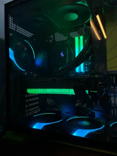 Rtx 3080 evga ftw3 ultra nunca aberta