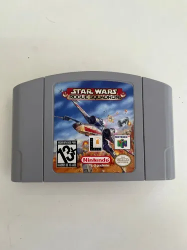 JOGO STAR WARS ROGUE SQUADRON SEMINOVO - NINTENDO 64