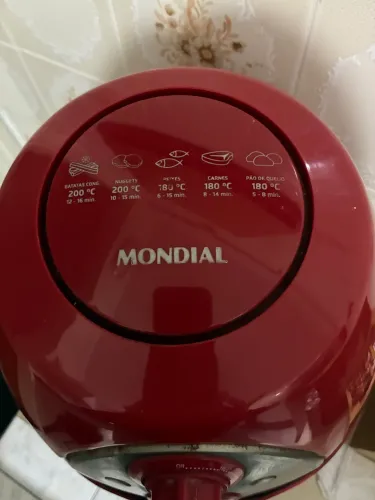 Air fryer Mondial Family inox red 4l