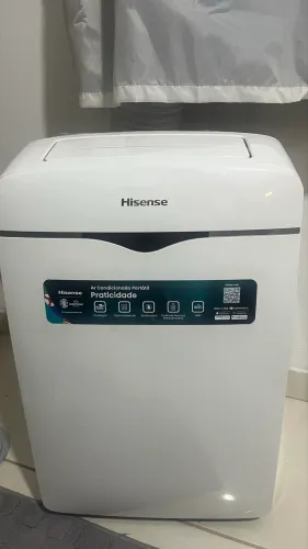 Ar Condicionado Portátil Com Wi-fi Hisense 12.000 Btus Eletr (Usado)